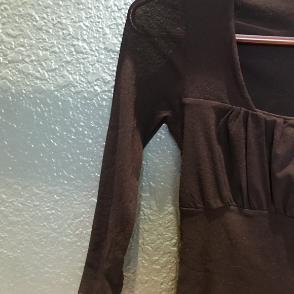 Daisy & Clover Sheer Black Top - Picture 5 of 5